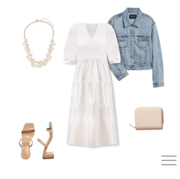 Gorgeous Puff Sleeve Tiered Dress - Picture 4 of 5